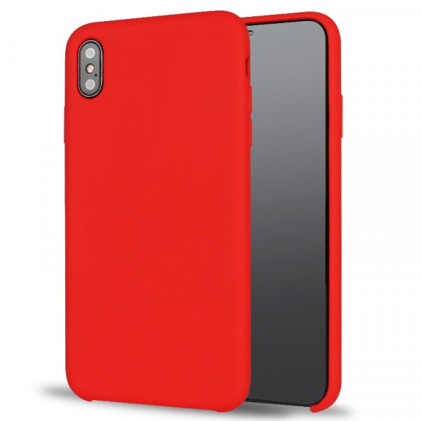 Wholesale iPhone Xs Max Pro Silicone Hard Case (Red)